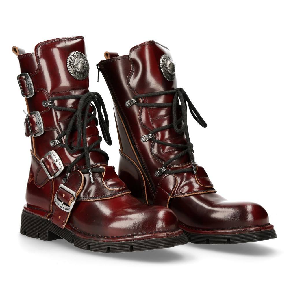 New Rock - M1473S82 Stiefel - Bordeauxrot Product image